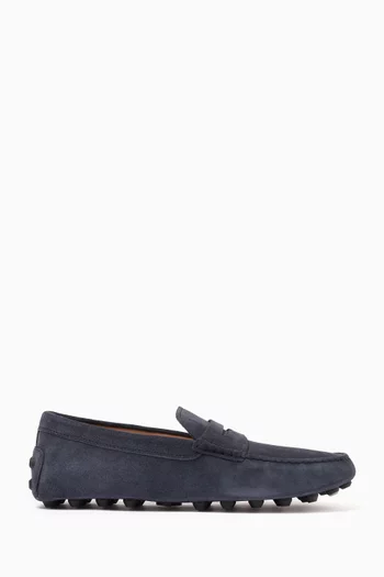 Gommino Bubble Loafers in Suede