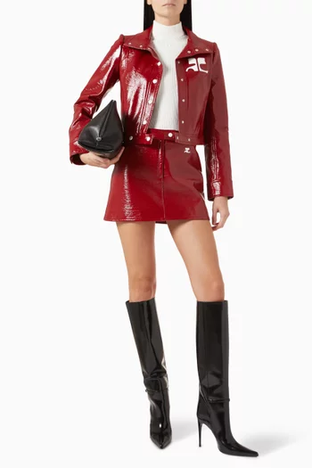 سترة ريديشن منسوجة بشعار الماركة