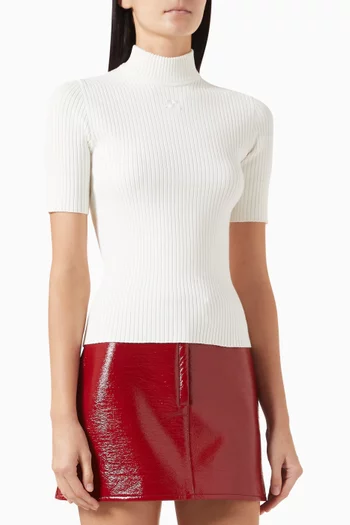 سترة ريديشن منسوجة بشعار الماركة