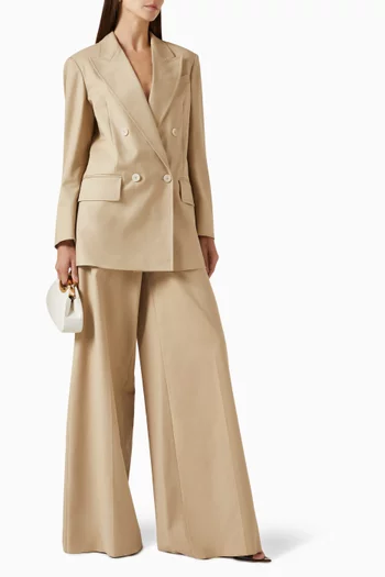 Olimpia Tailored Jacket in Stretch-canvas