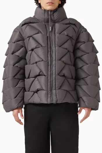 Knit Puffer Jacket