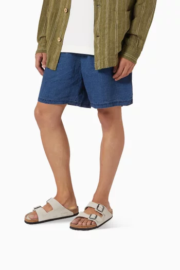 Arizona Soft Footbed Sandals in Suede