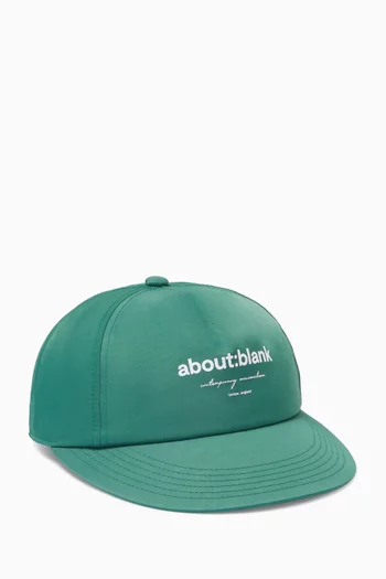 Logo Box Cap in Canvas