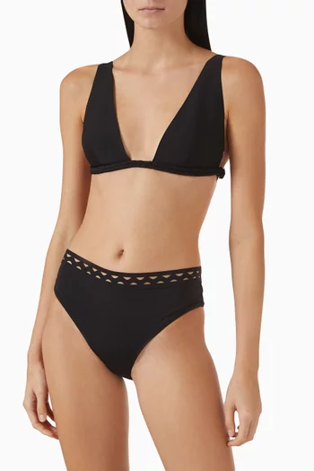 Lynwood High-waisted Bikini Briefs