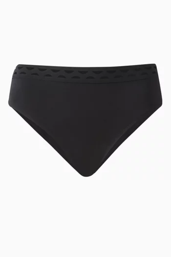 Lynwood High-waisted Bikini Briefs