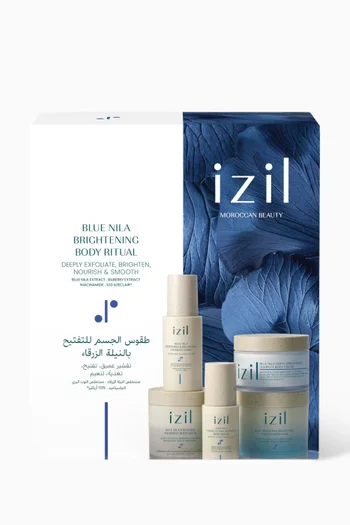 Blue Nila Triple-Brightening & Smoothing Ritual Set, Savings Value 15%