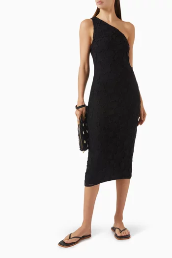 Balm One-shoulder Dress in Cotton
