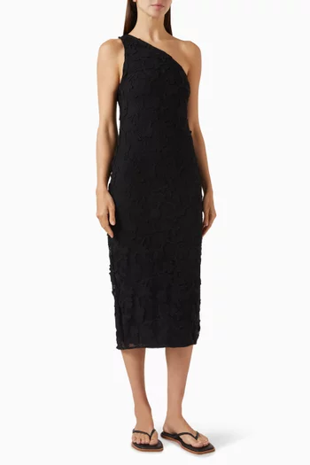 Balm One-shoulder Dress in Cotton