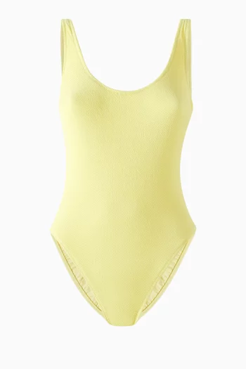 Hailey One-piece Swimsuit in Cloud Terry