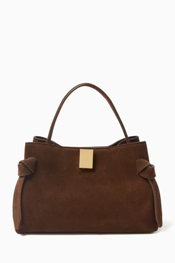 Gyoza Mini Bag in Italian Suede