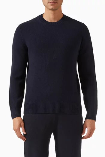 Chunky Sweater in Cashmere