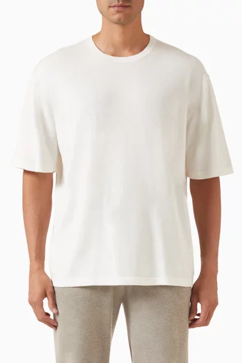 T-shirt in Cotton & Cashmere