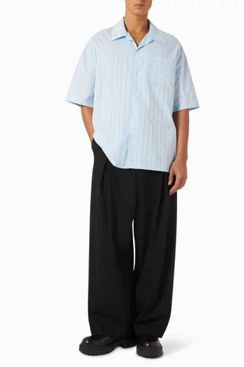 Anagram Pocket Shirt in Cotton