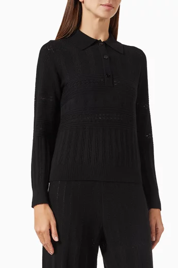 Charmeur Sweater in Wool-cashmere