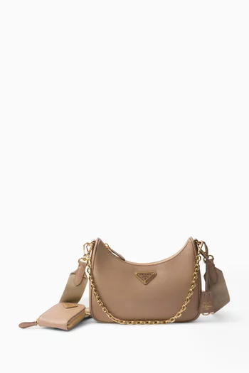 Re-Edition 2005 Shoulder Bag in Saffiano leather