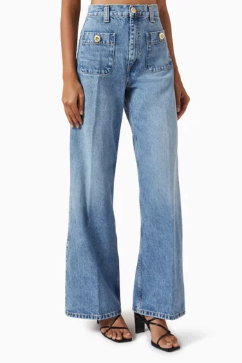 Floride Straight-fit Jeans in Denim