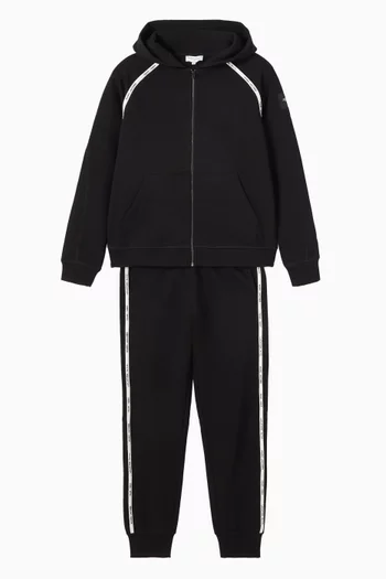 Logo Tape Sweatpants in Cotton