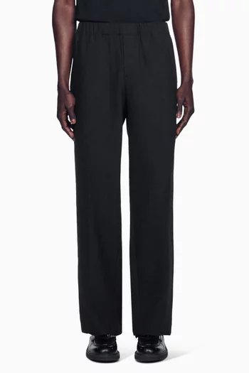 Wide-leg Pants in Jersey