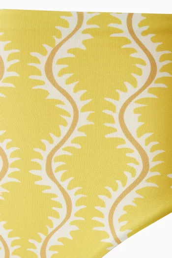 قطعة بيكيني سفلية سوا بنقشة