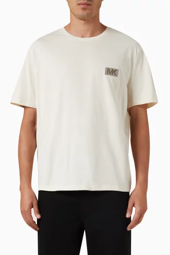 MK Logo T-Shirt in Cotton