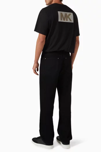 MK Logo T-Shirt in Cotton