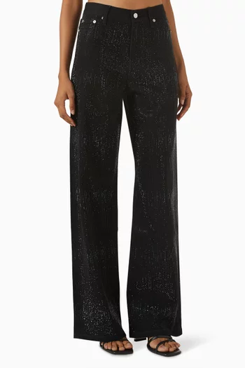 Strass Jeans in Denim