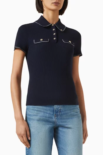 Masa Polo shirt in Viscose-knit