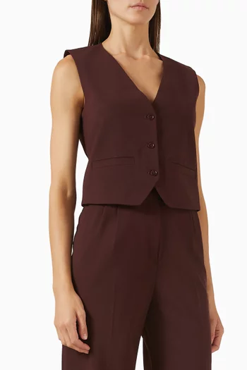 فيست لوردو بقصة ضيقة مزيج صوف