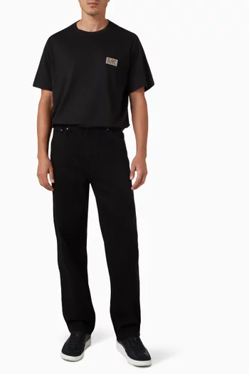 Finn Straight Jeans in Stretch Denim