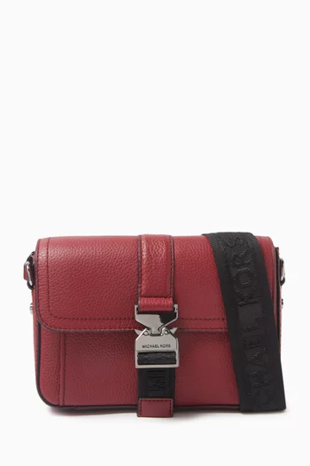 Hudson Aviator Crossbody Bag in Leather