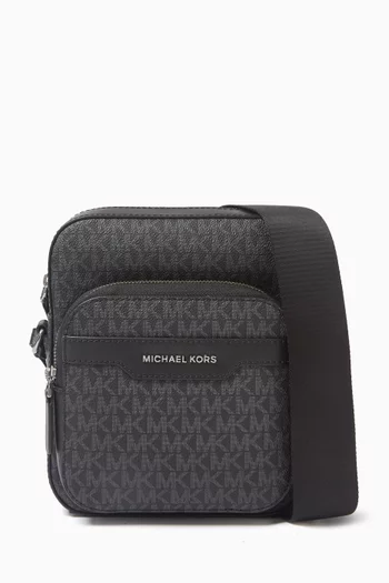 Mini Hudson Flight Bag in Logo Canvas