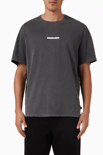 Split Logo T-shirt in Cotton