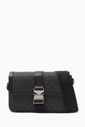 Hudson Signature Logo Crossbody Bag