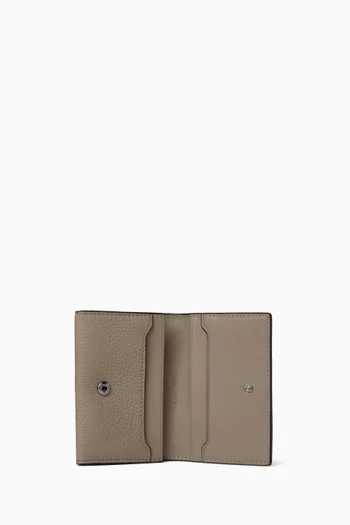 Hudson Folded Card Case in Leather