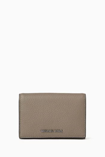 Hudson Folded Card Case in Leather