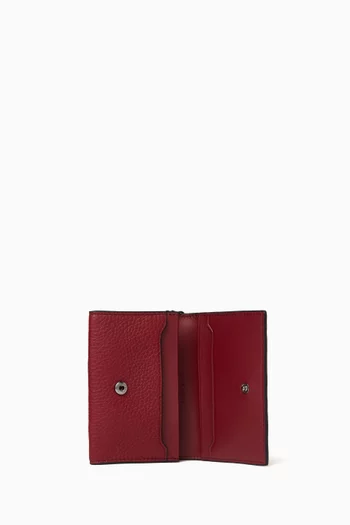 Hudson Folded Card Case in Leather