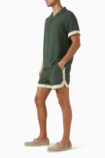 شورت سباحة بالر نايلون معاد تدويره