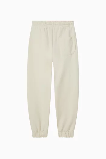 Logo Sweatpants in Cotton Fleece