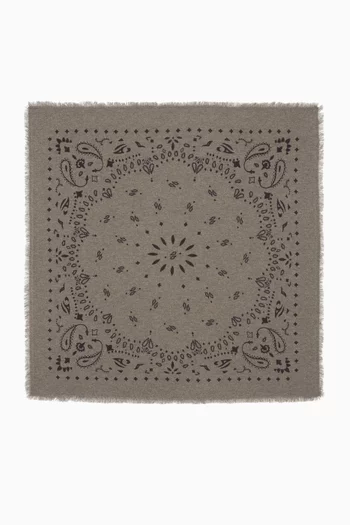 Large Hachiko Bandana in Cashmere