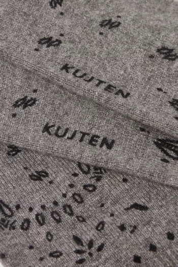 Sig Bandana Socks in Cashmere