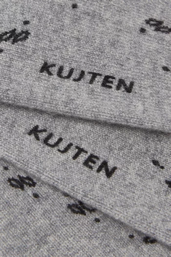 Sig Bandana Socks in Cashmere