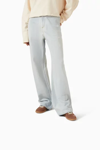 سنيكرز ريبليكا أسفل الكاحل جلد نابا وشمواه