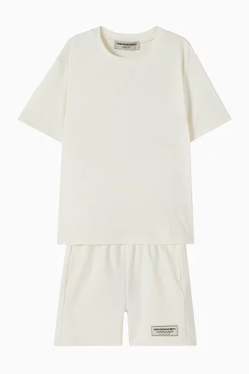 Relaxed Shorts in Recycled Softskin