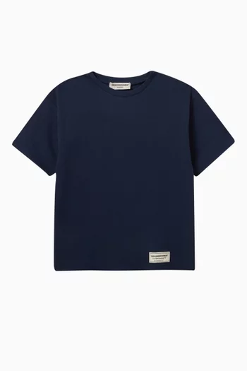 Oversized T-shirt in Organic Cotton-blend