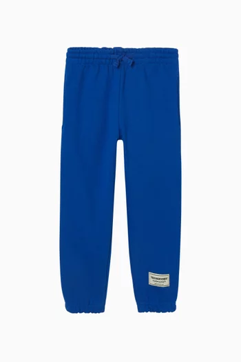 Relaxed Sweatpants in Organic Cotton-blend