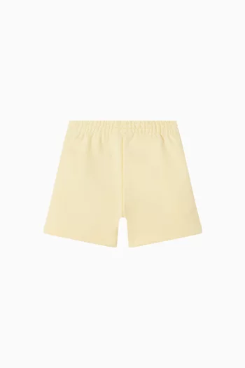 Relaxed Shorts in Organic Cotton-blend