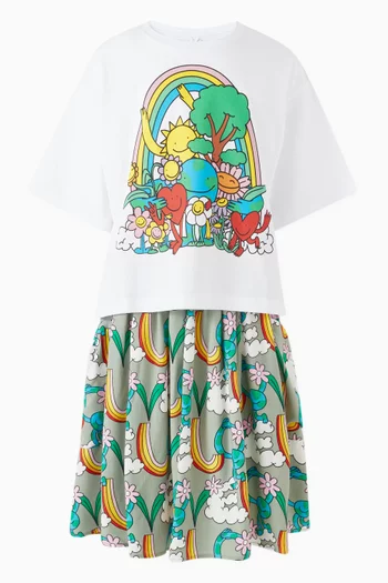 Stella Smiley Characters T-shirt in Cotton