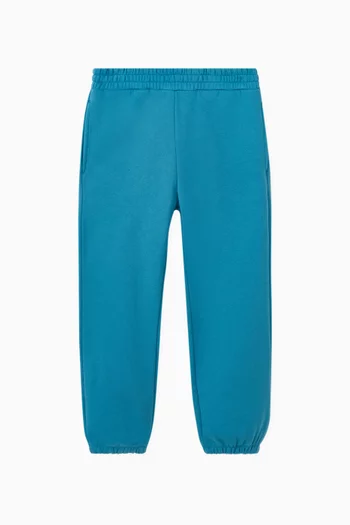 Smiley Earth Sweatpants in Cotton