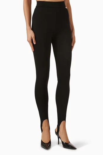 لغينغز بأشرطة أسفل القدم وسحّاب جيرسيه