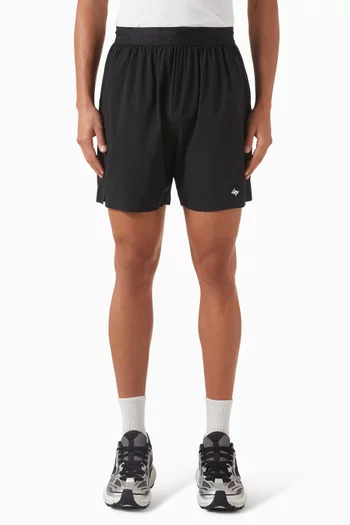 شورت رياضي بطبعة رقم 247‏ نايلون مطاطي